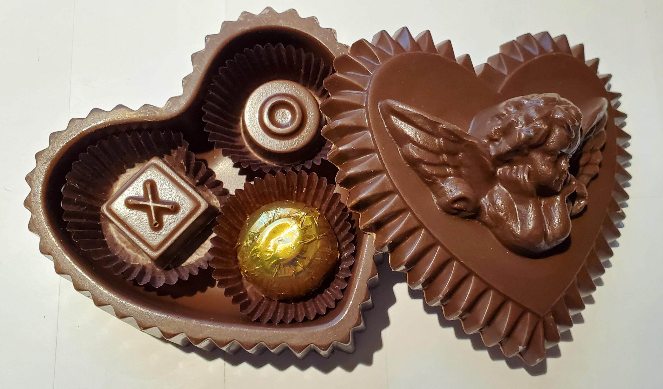 Origins of the heart-shaped chocolate box