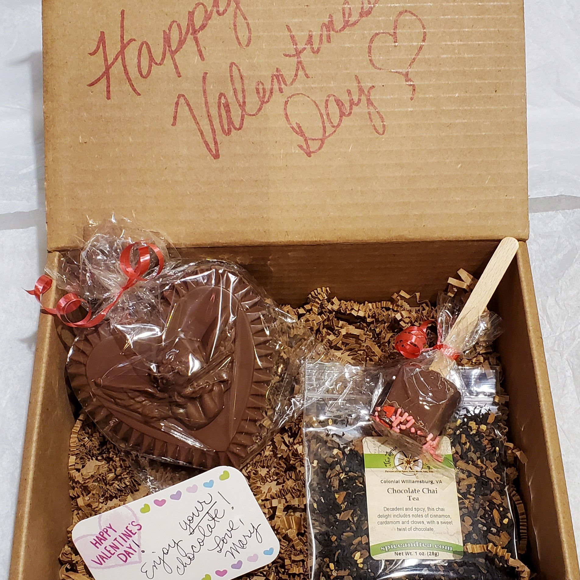 Valentine Gift Basket Chocolate Assortment